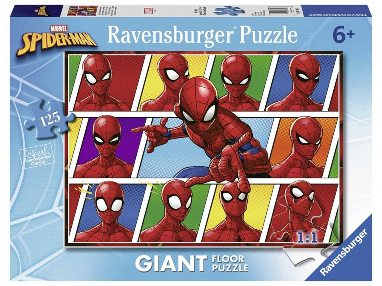 Puzzle 125 pezzi spiderman 09790