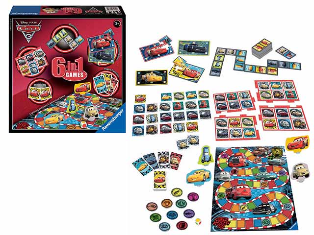 Cars 6 giochi in 1 21310$$