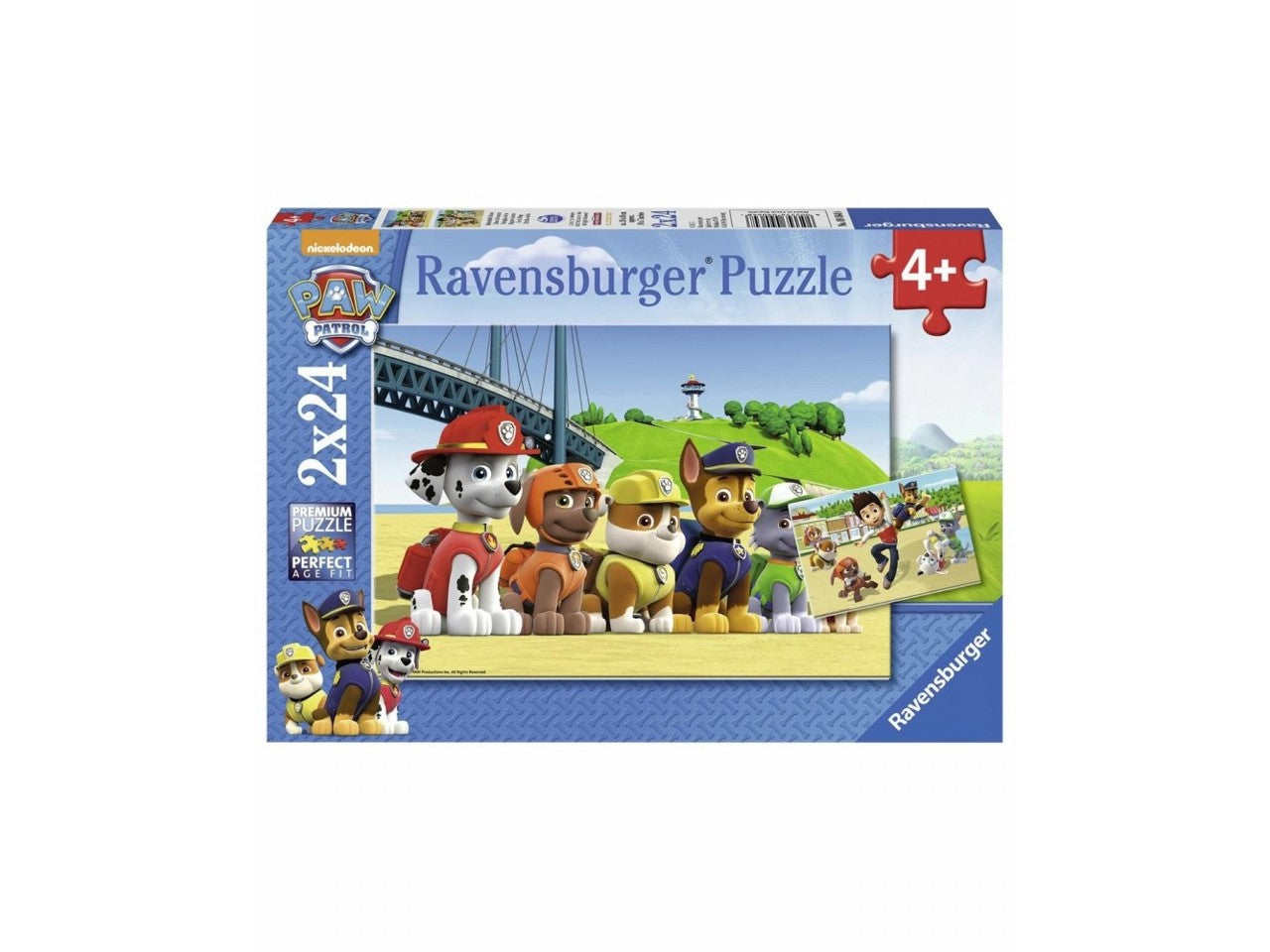 Puzzle 2x24 pezzi paw patrol 09064 8