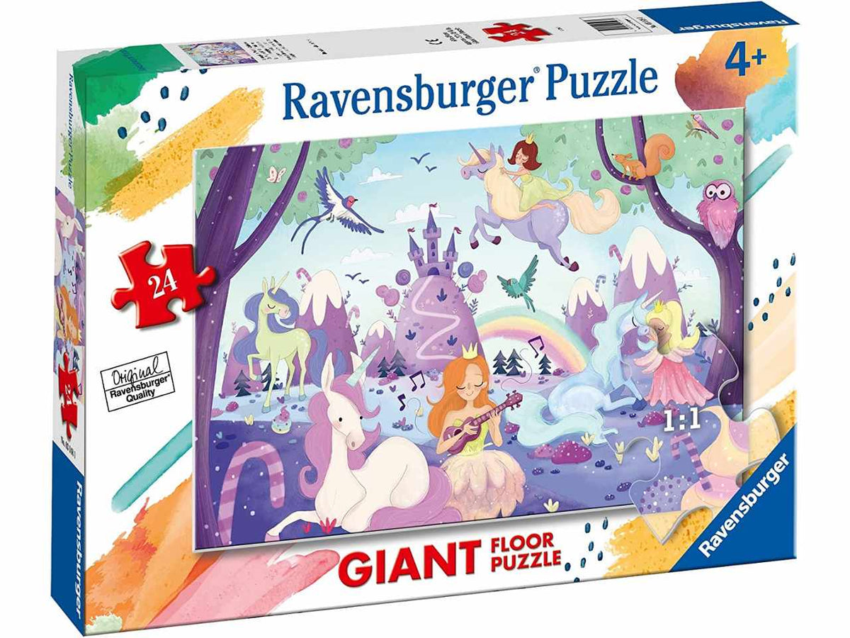 Puzzle 24 pezzi unicorni