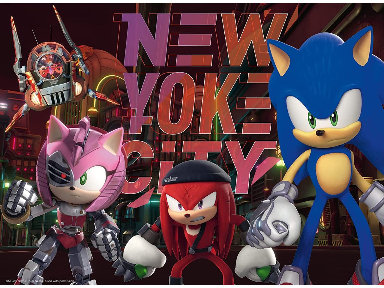 Puzzle sonic prime XXL 300 pezzi