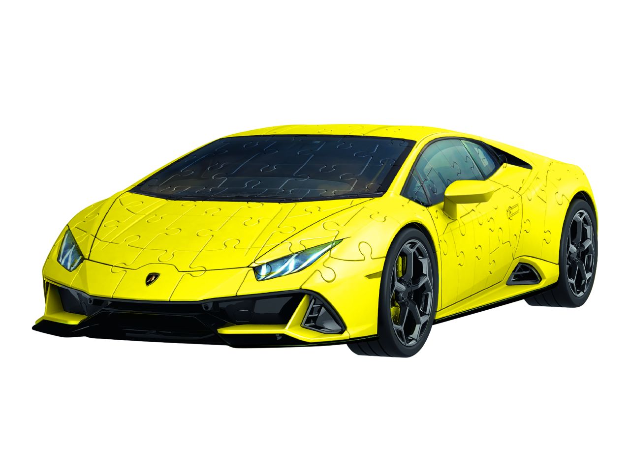 Puzzle 3d lamborghini huracÃ¡n evo giallo