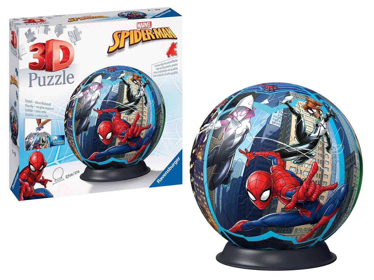 Puzzle-ball spiderman 72 pezzi $