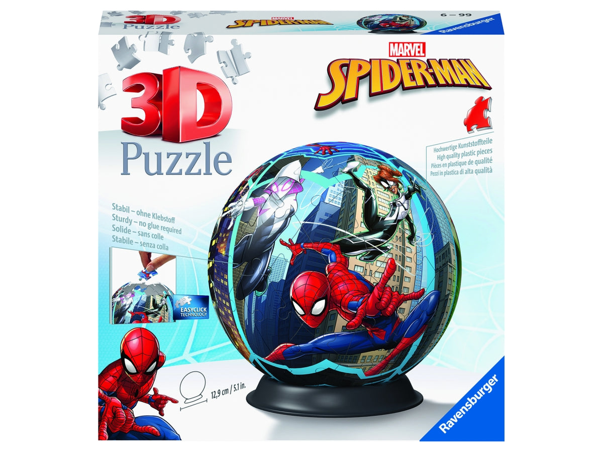 Puzzle-ball spiderman 72 pezzi $