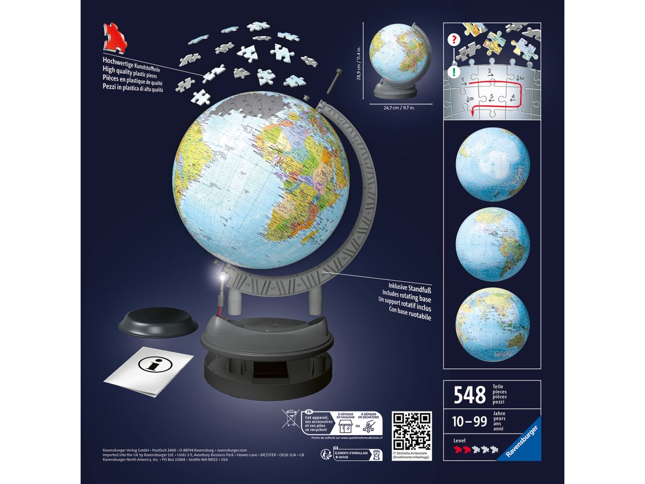 Globo 540 pezzi night edition