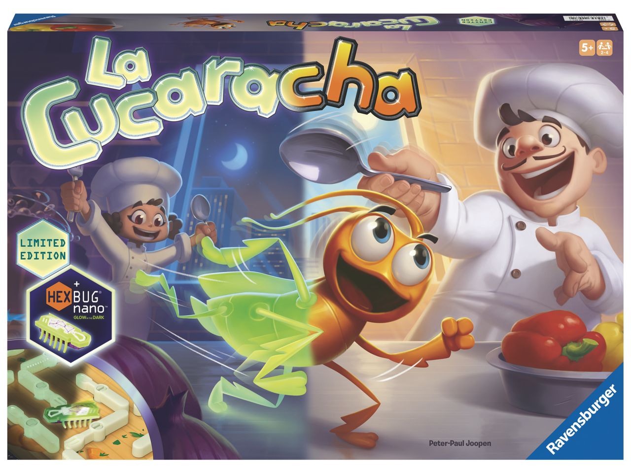 Gioco la cucharacha glow in the dark edizione limitata per il 10Â° anniversario