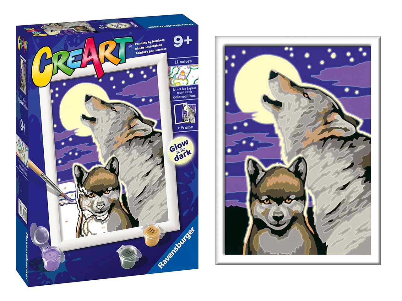 Ravensburger creart serie e classic lupi