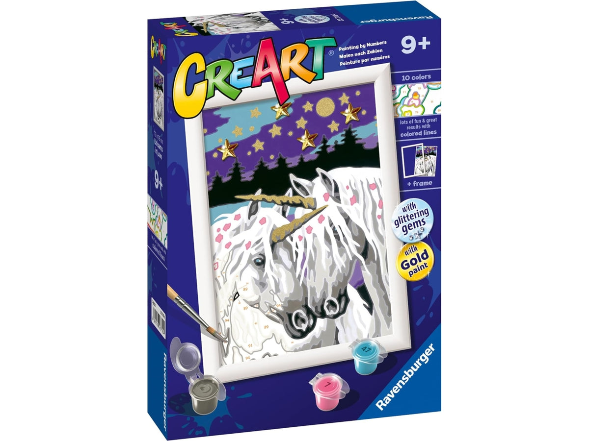 Ravensburger creart serie e classic unicorni innamorati
