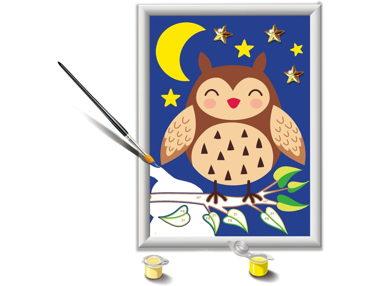 Ravensburger creart serie e classic gufetto