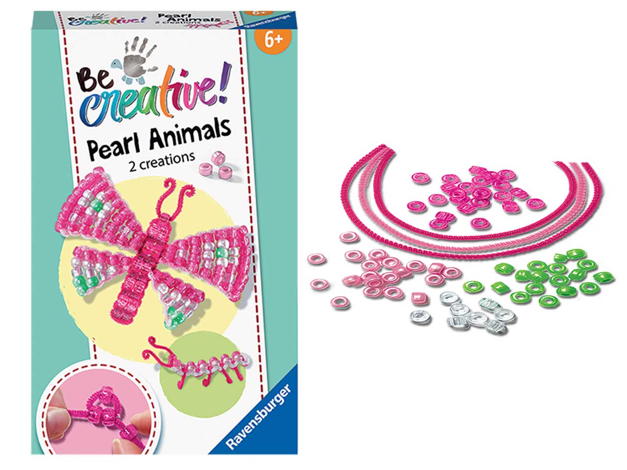 Be creative mini: perline farfalla