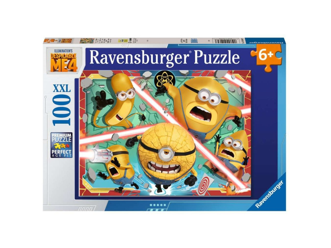 Puzzle Cattivissimo me 4, 100 pezzi XXL per bambini dai 6+ anni - Ravensburger