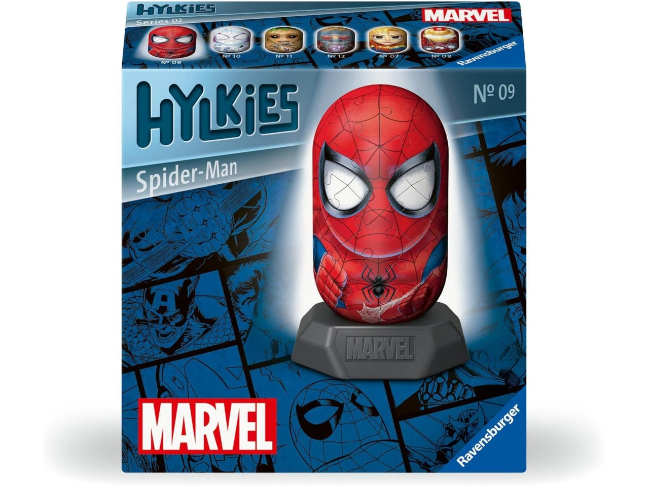Puzzle 3D Marvel Avengers Spider-Man 54 pezzi - EtÃ  consigliata 0+ | Ravensburger Hylkies