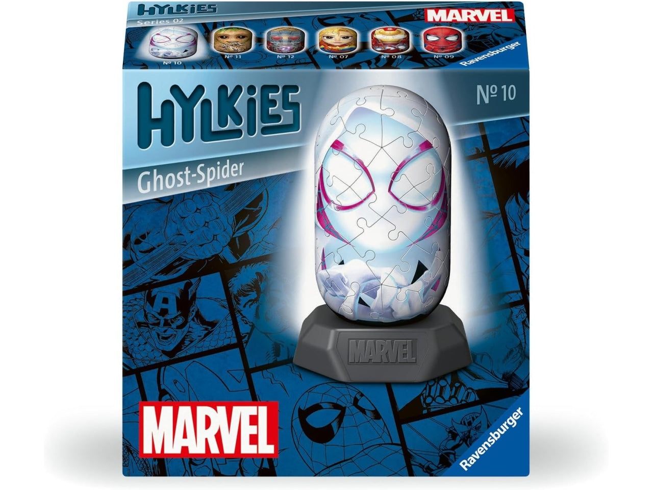 Puzzle 3D Marvel Ghost Spider 54 pezzi - EtÃ  consigliata 0+ | Ravensburger Hylkies