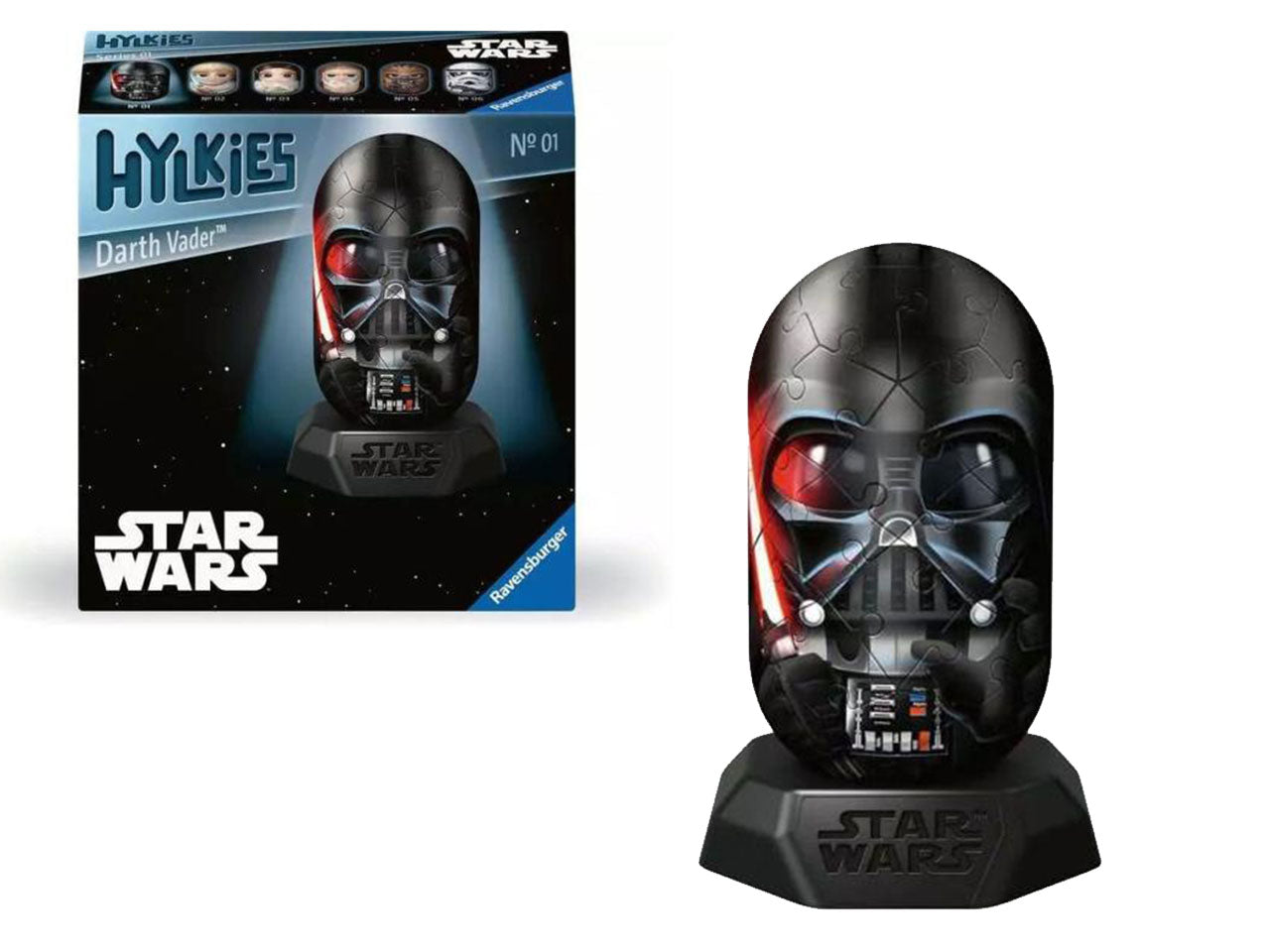 Puzzle 3D Star Wars Darth Vader 54 pezzi - EtÃ  consigliata 0+ | Ravensburger Hylkies