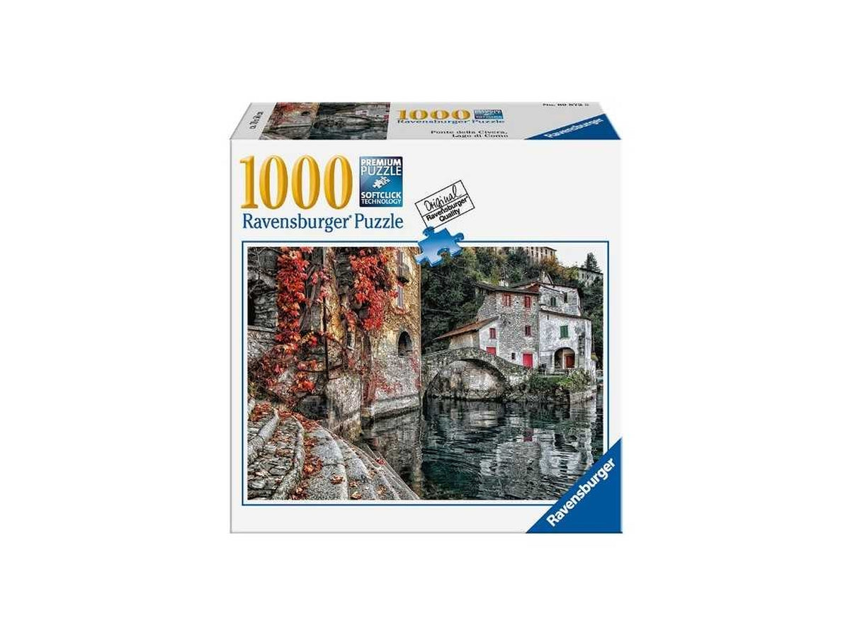 Puzzle 1000 Pezzi, Lago di Como - Ravensburger