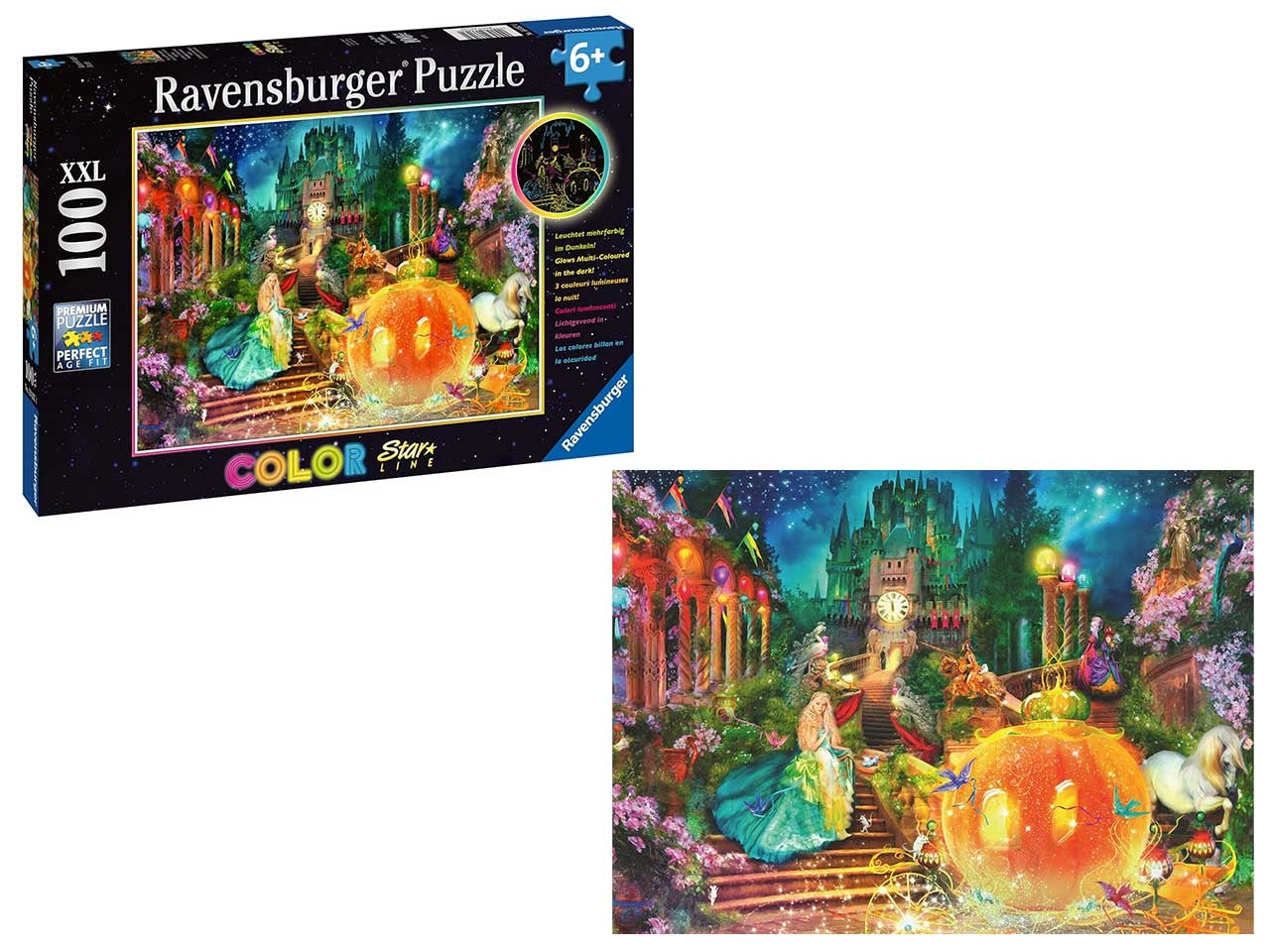 Puzzle Cenerentola, 100 Pezzi XXL, EtÃ  Raccomandata 6+ Anni - Ravensburger