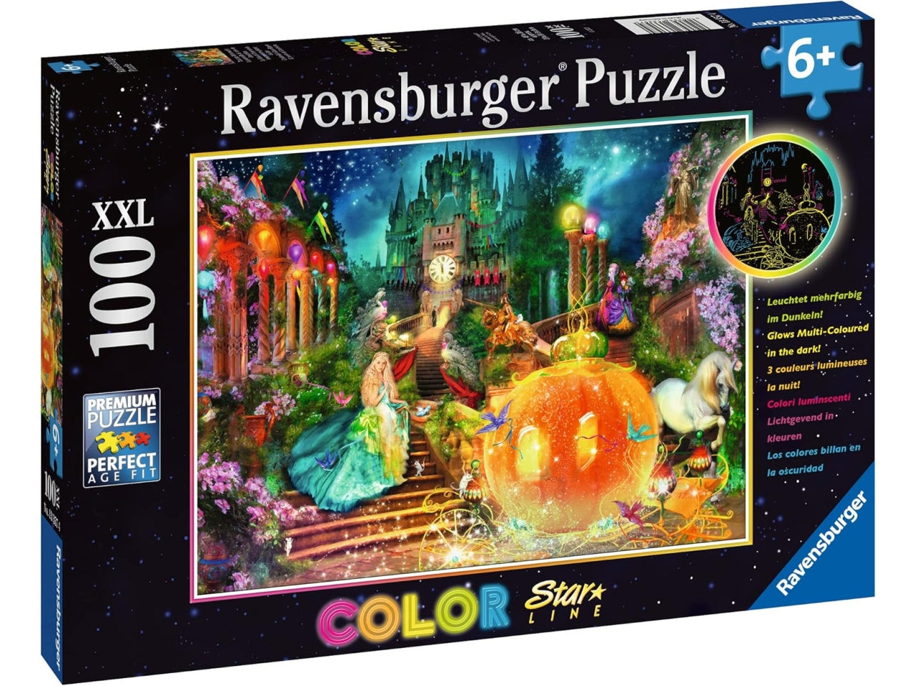 Puzzle Cenerentola, 100 Pezzi XXL, EtÃ  Raccomandata 6+ Anni - Ravensburger
