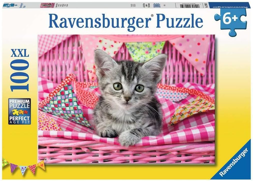 Puzzle 100 pezzi xxl bel gattino