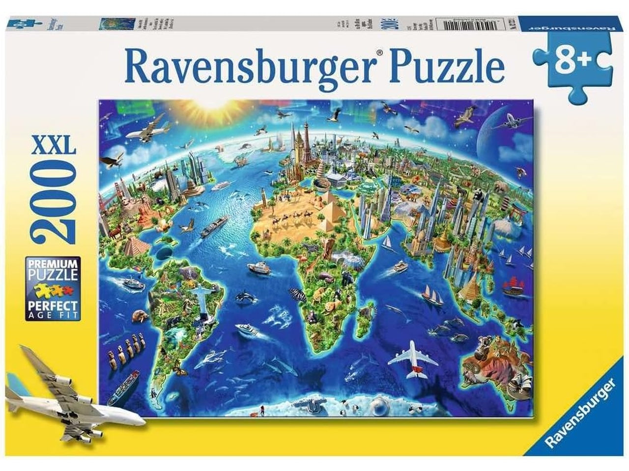 Puzzle Vista dall'alto, 200 Pezzi XXL, EtÃ  Raccomandata 8+ Anni - Ravensburger