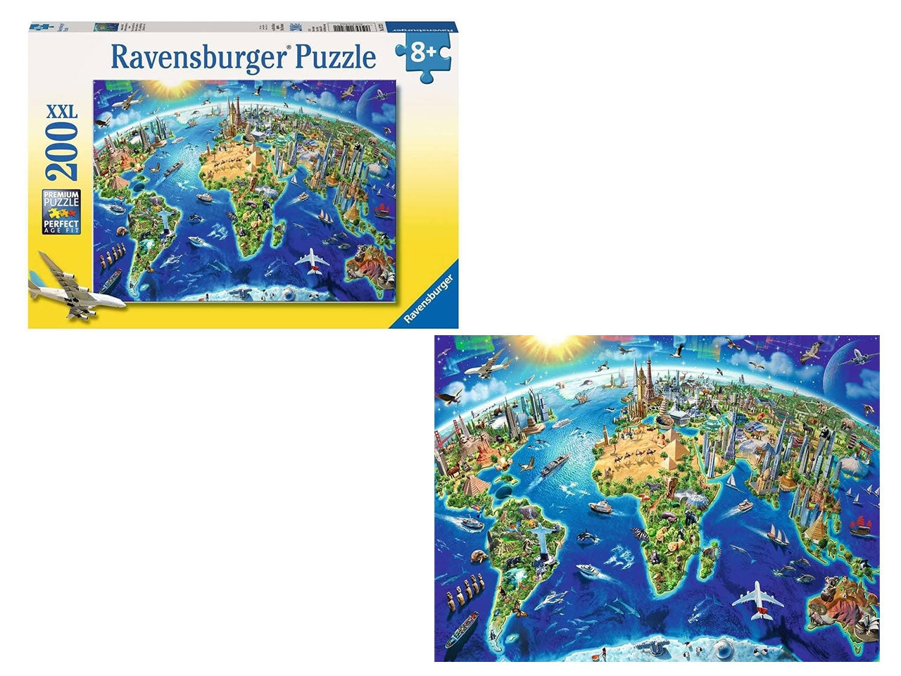 Puzzle Vista dall'alto, 200 Pezzi XXL, EtÃ  Raccomandata 8+ Anni - Ravensburger