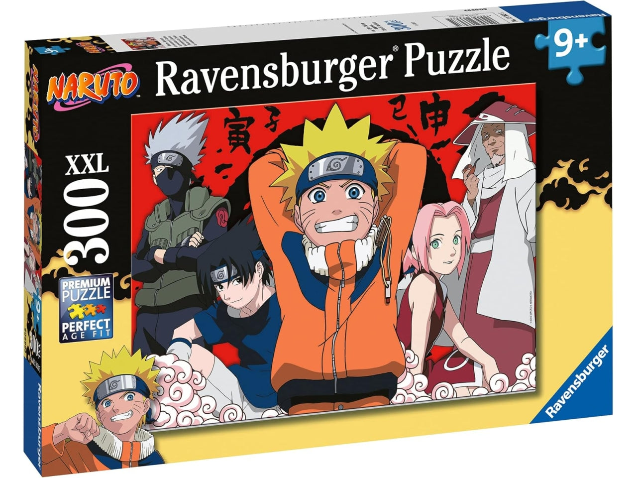 Puzzle 300 Pezzi XXL Naruto, Idea Regalo per Bambini 9+ Anni, Gioco Educativo - Ravensburger