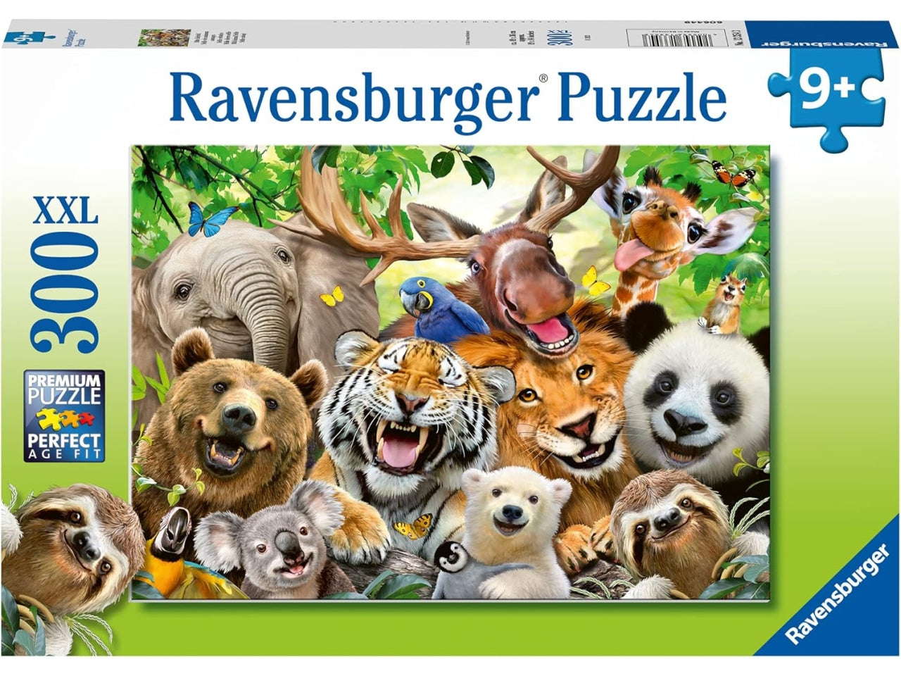 Puzzle Selfie selvatico, 300 Pezzi XXL, EtÃ  Raccomandata 9+ Anni - Ravensburger