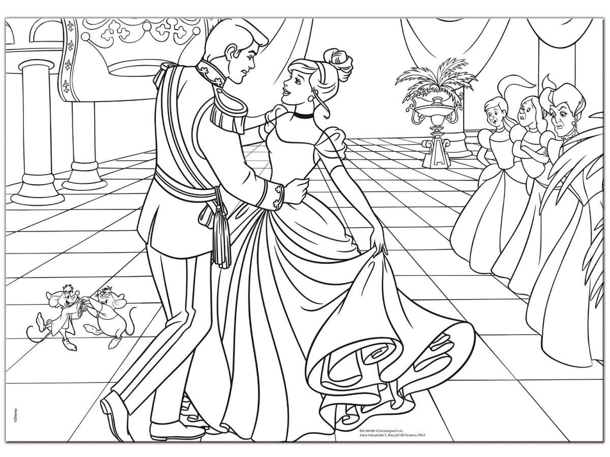 Disney puzzle df maxi floor 35 cinderella