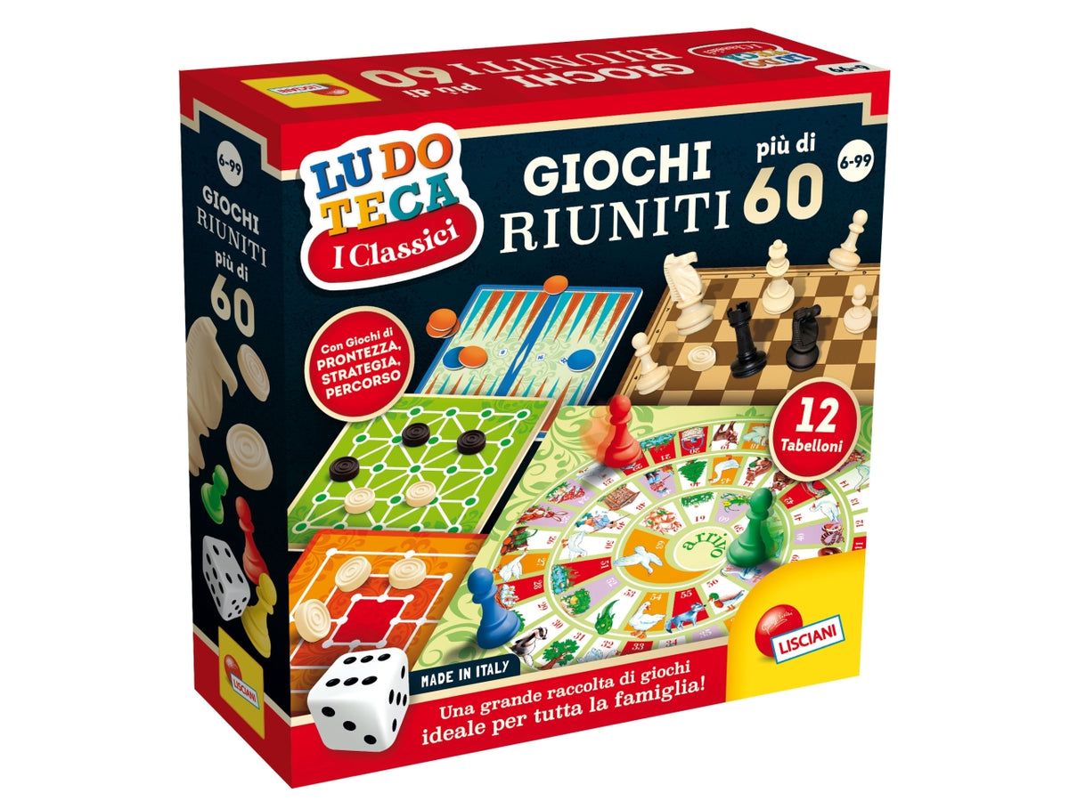 Ludoteca giochi riuniti piÃ¹ di 60