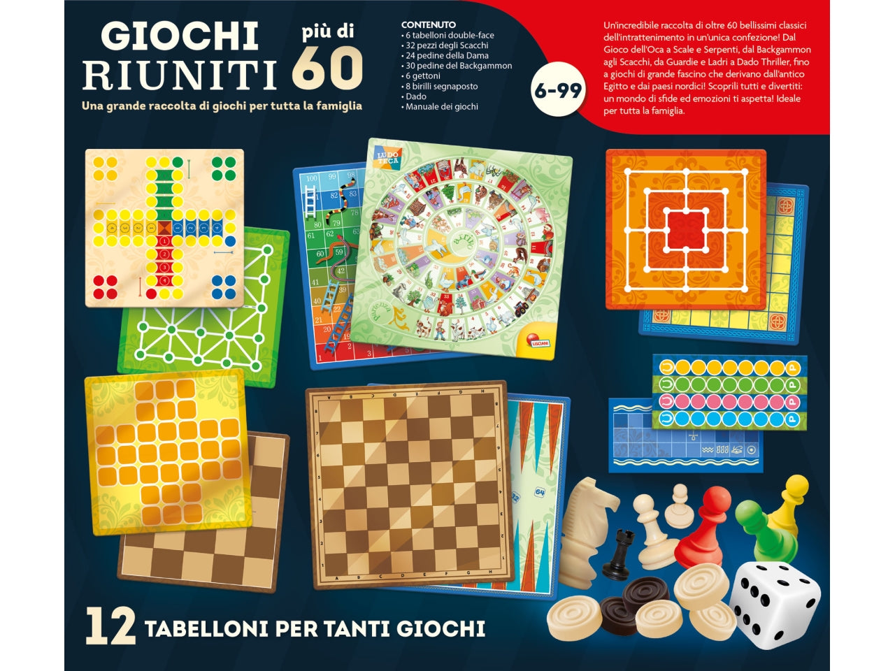 Ludoteca giochi riuniti piÃ¹ di 60