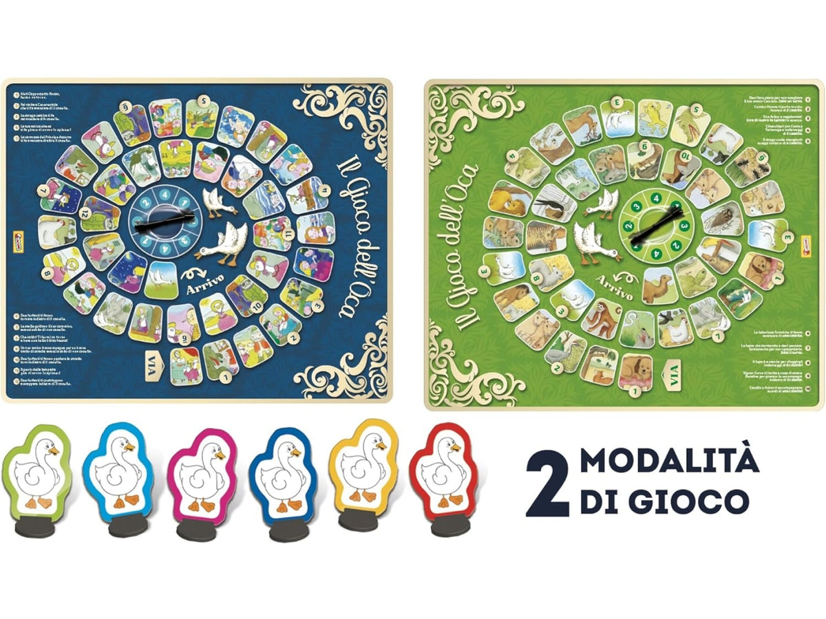 Ludoteca il gioco dell'oca 2 in 1