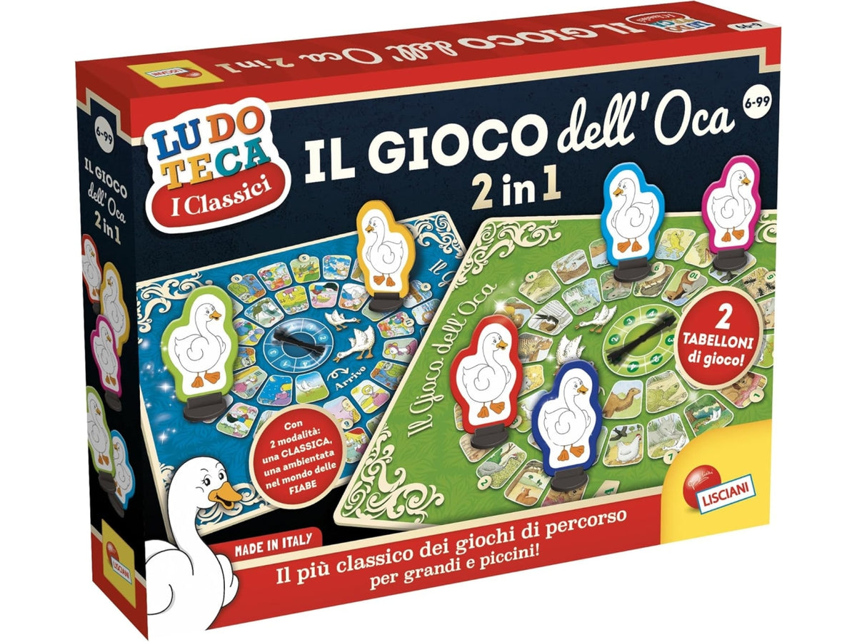 Ludoteca il gioco dell'oca 2 in 1