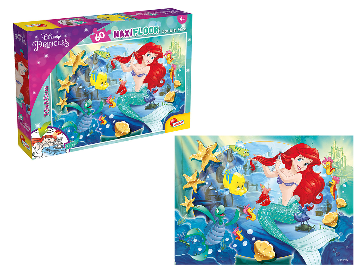 Disney puzzle df maxi floor 60 little mermaid