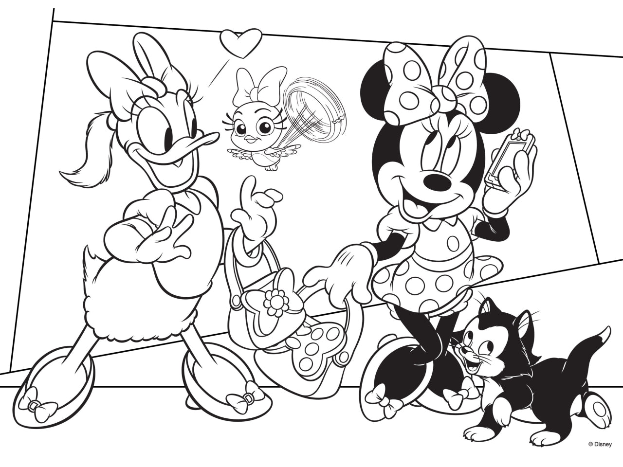 Disney puzzle df maxi floor 35 minnie