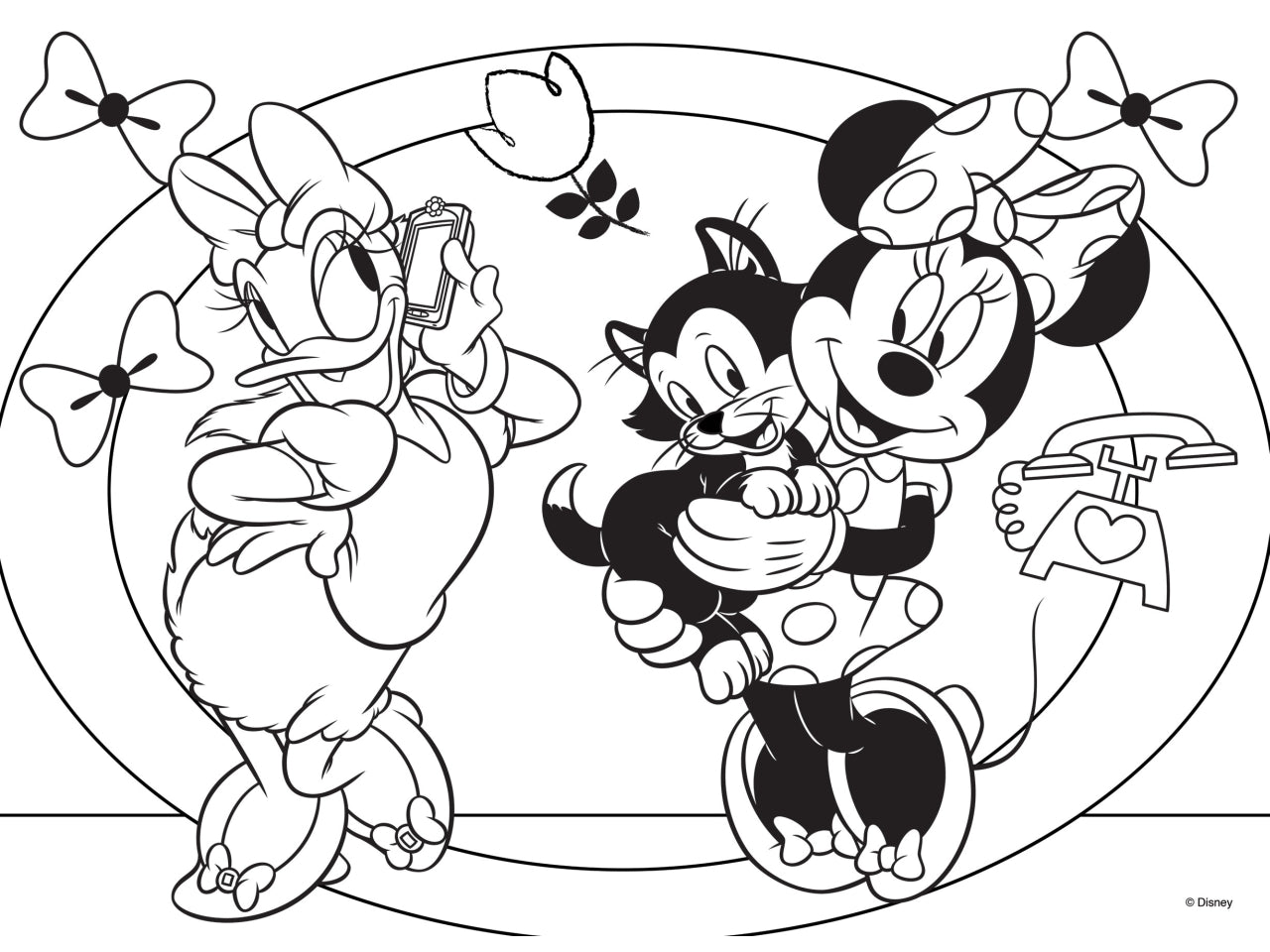 Disney puzzle df maxi floor 24 minnie