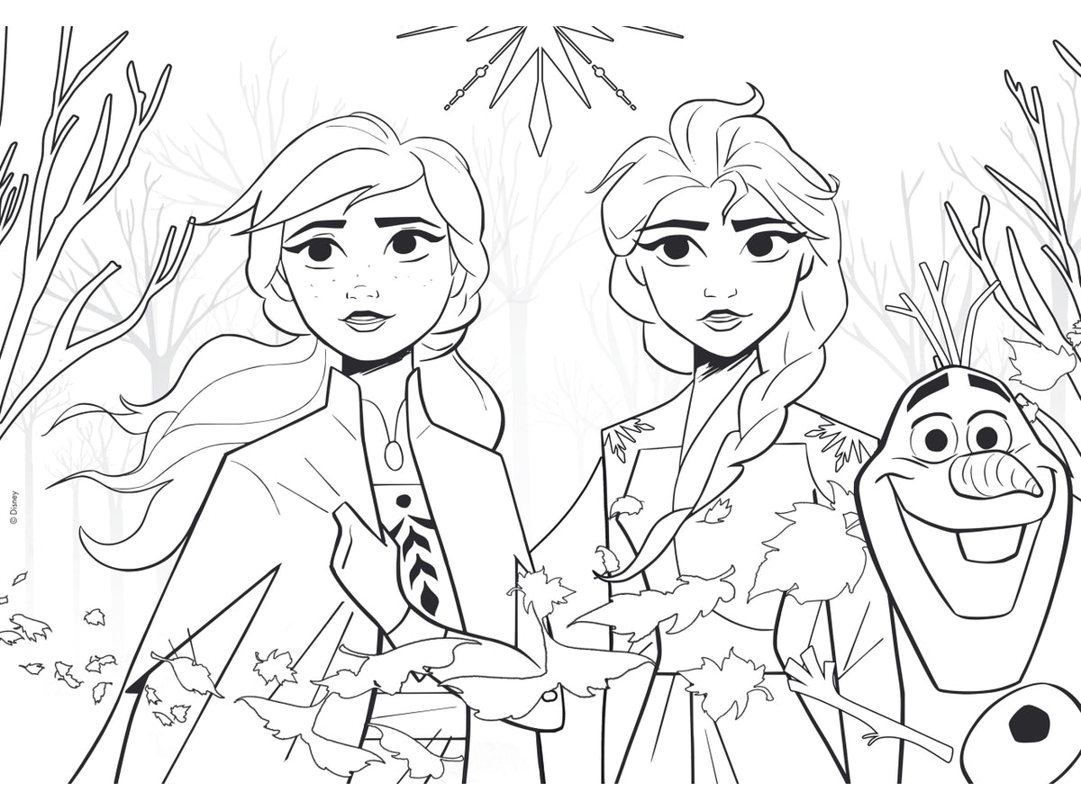 Disney puzzle df maxi floor 60 frozen 2