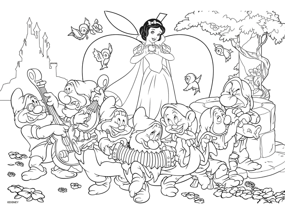 Disney puzzle df maxi floor 24 biancaneve