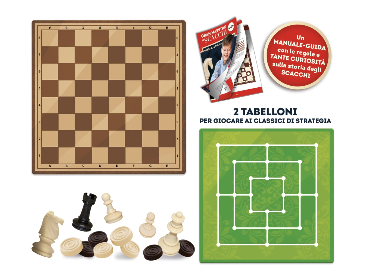 Ludoteca gioco gran maestro di scacchi
