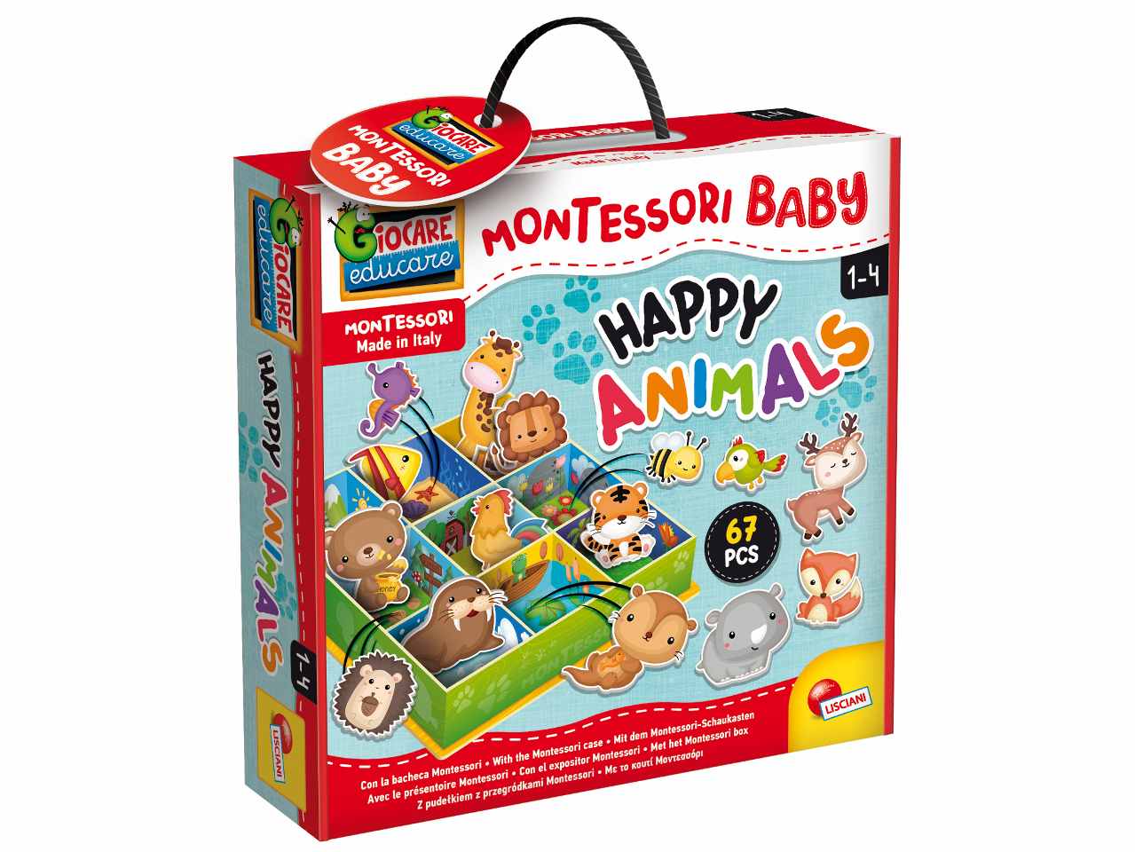 Montessori baby happy animals