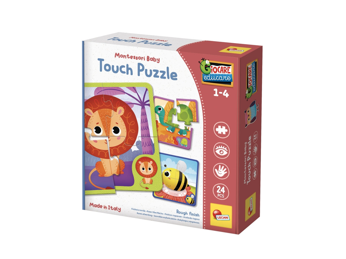Montessori baby touch puzzle