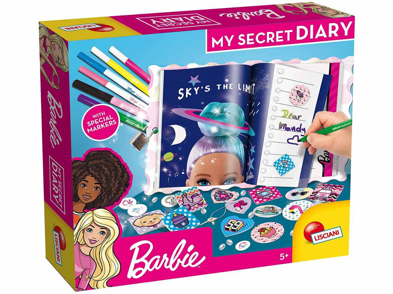 Barbie my secret diary+lucchetto  86030
