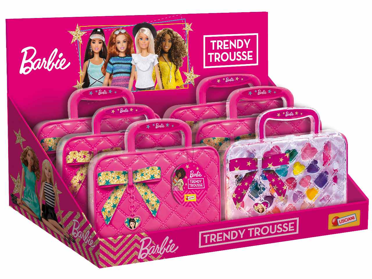 Barbie trendy trousse in display 6