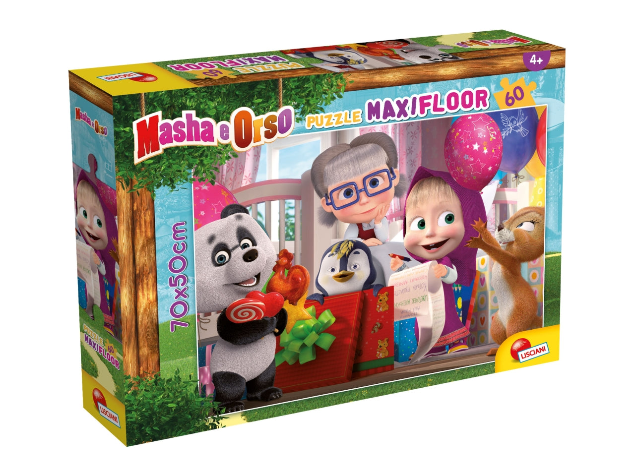 Masha puzzle maxifloor 60 let's have fun!
