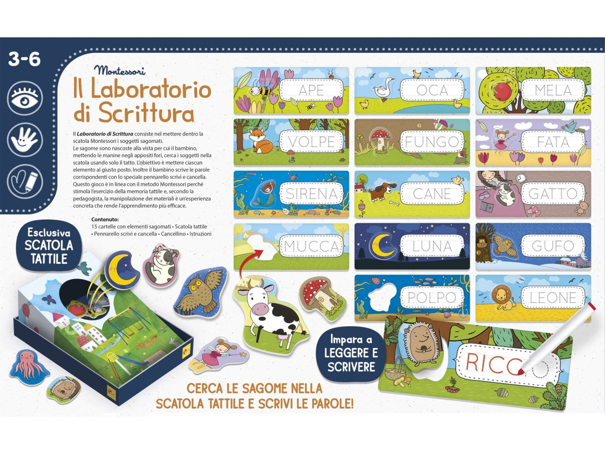 Montessori maxi laboratorio di scrittura
