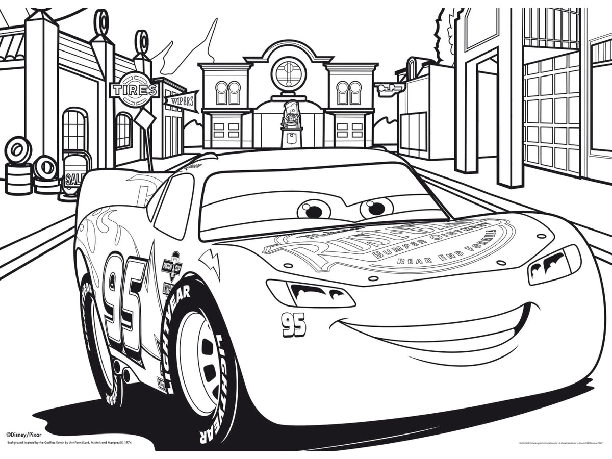Disney puzzle df maxi floor 108 cars 3 racer