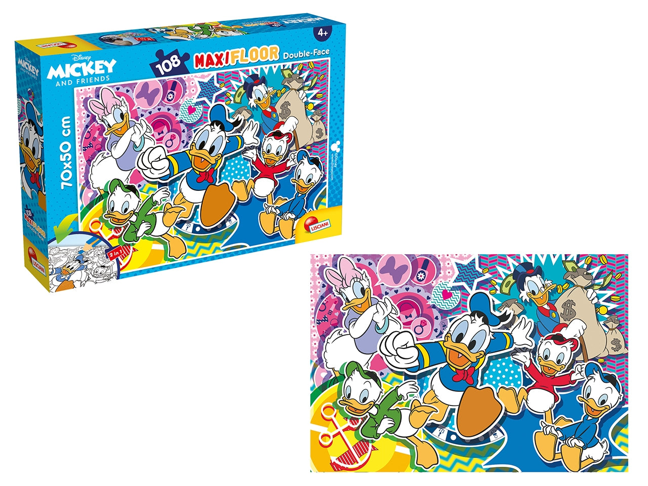 Disney puzzle df maxi floor 108 paperino