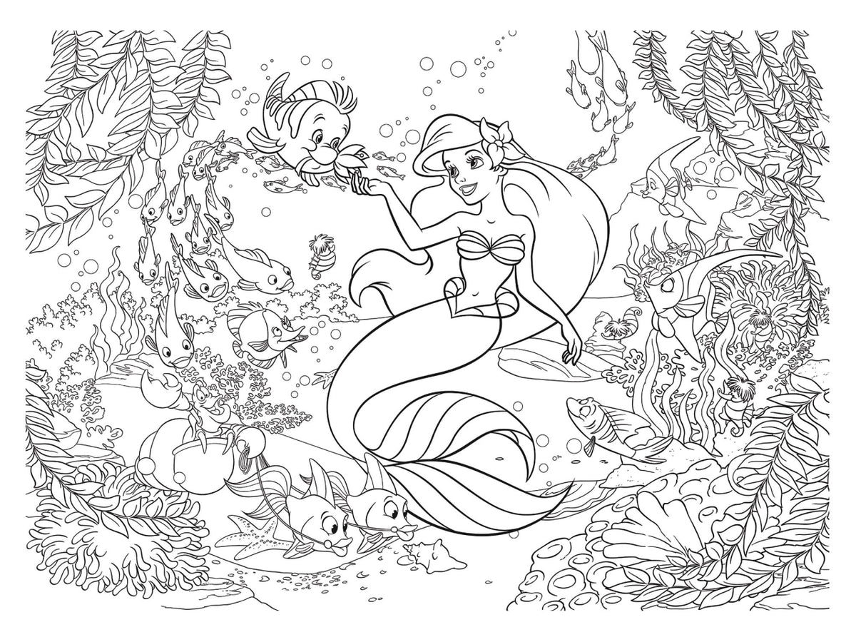 Puzzle df plus 108 the little mermaid
