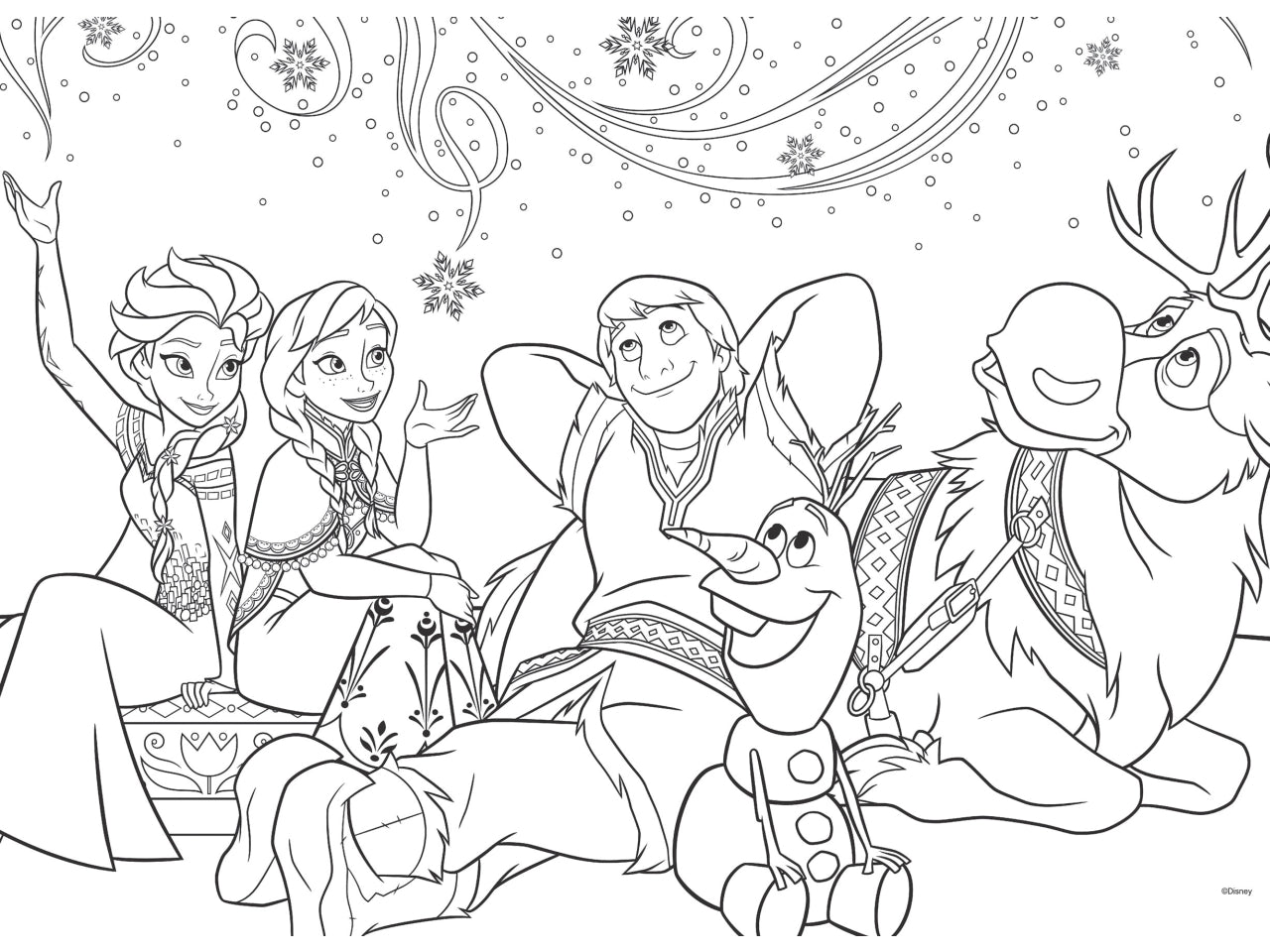 Puzzle df plus 24 frozen