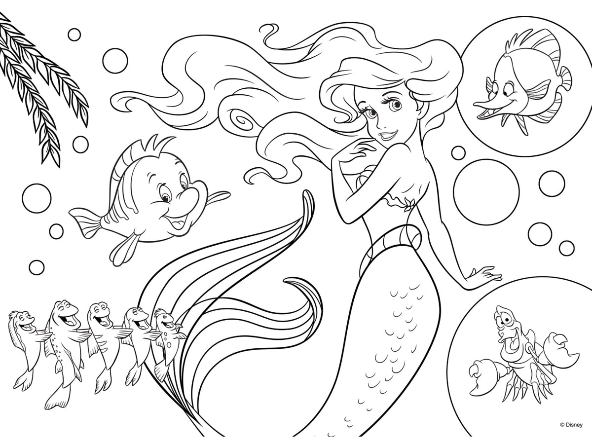 Puzzle df plus 60 little mermaid