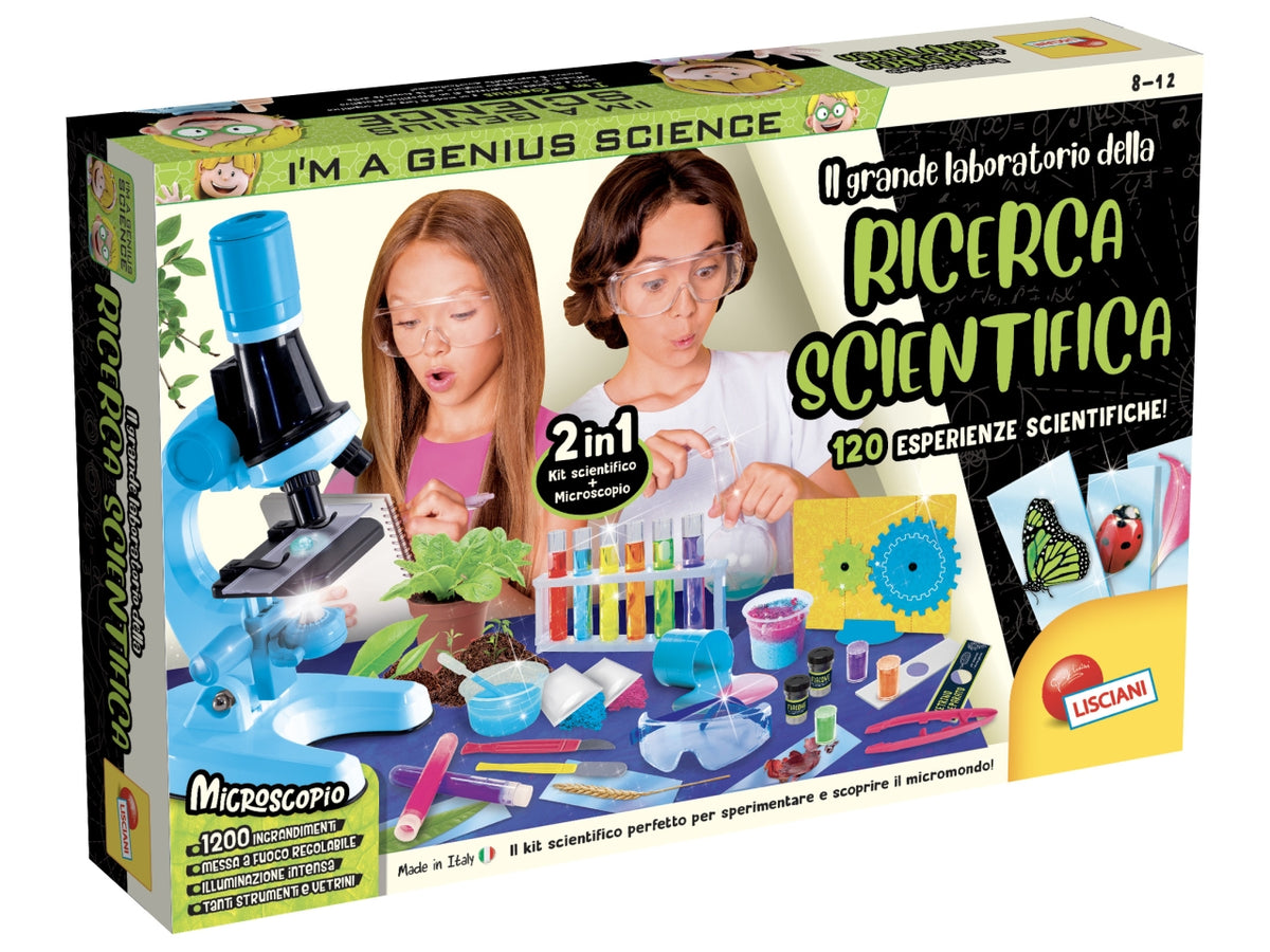 I'm a genius il laboratorio della ricerca scientifica