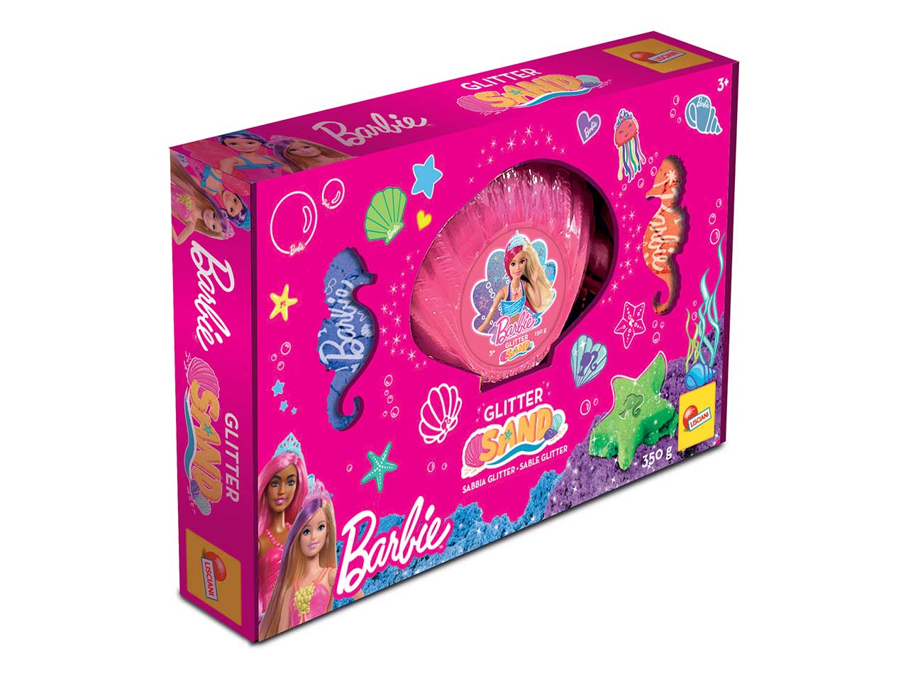 Barbie sand beach shell combo 350gr 91942